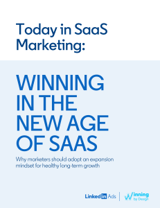 LinkedIn Sales Today-in-SaaS-Marketing