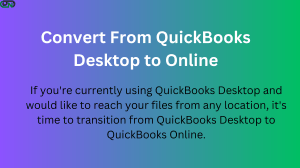 Move QuickBooks Desktop to QuickBooks Online