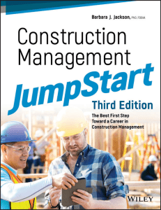 230509.Book.Construction Management JumpStart - Barbara Jackson