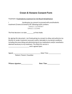 Crown AND VENEER CONSENT (1)