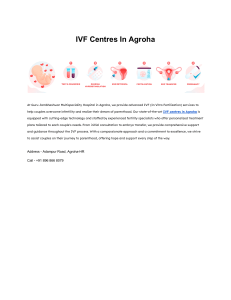 IVF Centres In Haryana