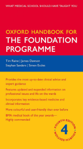 Oxford Handbook for the Foundation Programme ( PDFDrive )