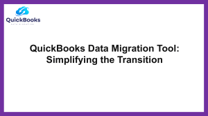 Simple Guide How To Use QuickBooks Data Migration Tool