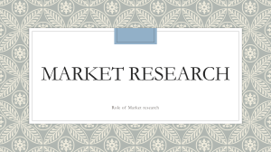Market Research MON OP 3