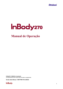 InBody270 manual PT