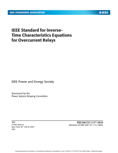 ieee-c37112-2018-standard-for-inverse-time-characteristics-equations-for-overcurrent-relays
