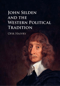 John Selden and the Western Political Tradition (Dr Ofir Haivry) 
