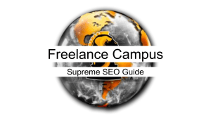 Freelance Campus - SEO Guide