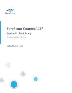 CounterACT Device Profile Libraryaa