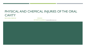 Physical and chemical injuries lecture 2024 SMU