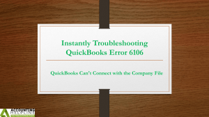 QuickBooks Can't Connect with the Company File: Bestever guide