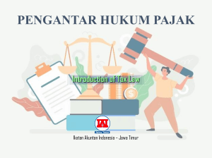Pengantar Hukum Pajak: Definisi, Asas, dan Sistem