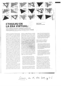 Simulacros en la cultura americana: Análisis de Providence