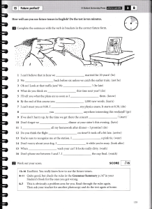 Future Tenses English Worksheet