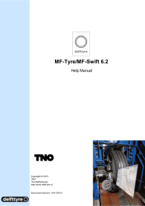 MF-Tyre/MF-Swift 6.2 Help Manual