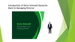 Dario Schiraldi: Global Banking & Investment Leadership