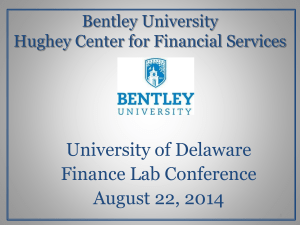 Hughey Center for Financial Services Infrastructure