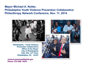 Philadelphia Youth Violence Prevention Collaborative