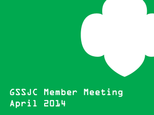 April 2014 Member Meetings Presentation