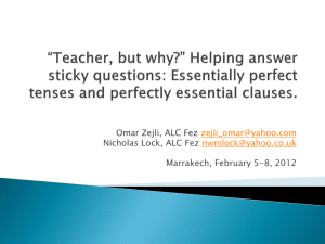 *Teacher, but why?* Helping answer sticky questions