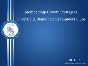 2015 CMDC | Silver, Gold, Platinum, Founder`s Membership Drive