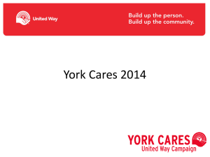 York Cares 2014 PPT Presentation