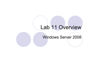Lab 11 - Personal Web Pages