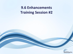 RB-ERP V9.6 Introduction (Session 2 PowerPoint
