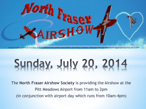 Pre-Airshow Powerpoint - NorthFraserAirshow.ca