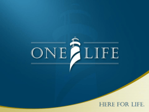 Here`s - United Senior Brokerage / Proud partner of One Life America
