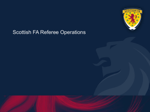 scottish fa - Glasgow Referees` Association