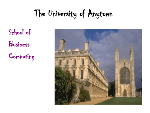 The University of Anytown