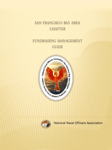 Fundraising Management Guide - The National Naval Officers