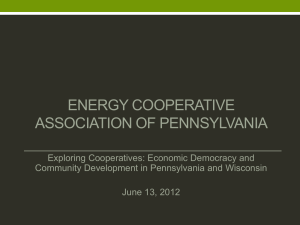 Energy Cooperative Association of Pennsylvania