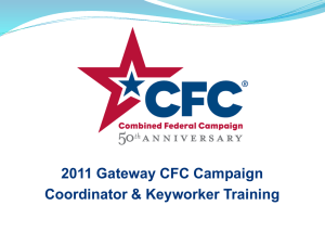 Keyworkers - Gateway CFC