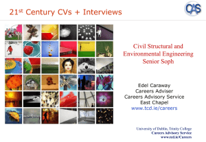 CV + Interview Session CivilEng Dec 2011 EC