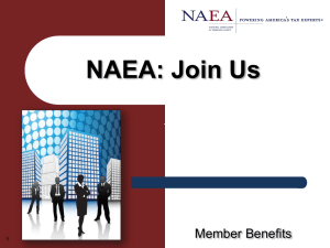 NAEA Member Benefits - National Association of Enrolled Agents