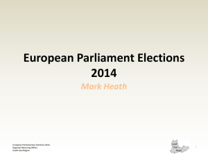 European Parliament Elections 2009