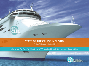 1% - Cruise Lines International Association