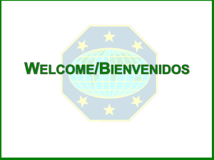 Welcome/Bienvenidos - Master Guide Pledge