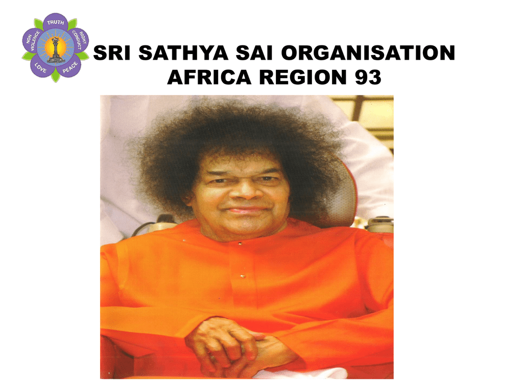 Zone 9A (Region 93 - Africa) - International Sri Sathya Sai