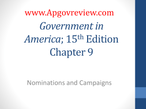 Government in America, Chapter 9