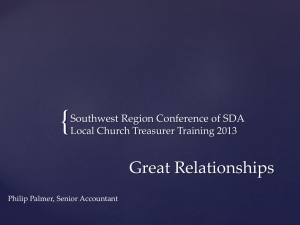 Great Relationships - Southwest Region Conference