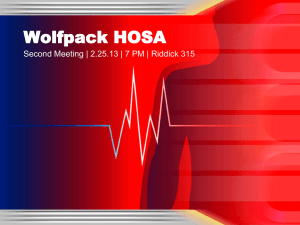 Wolfpack HOSA