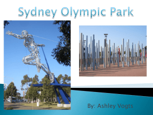 sydney Olympic Park and ACPE