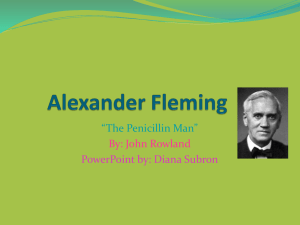 Alexander Fleming PowerPoint