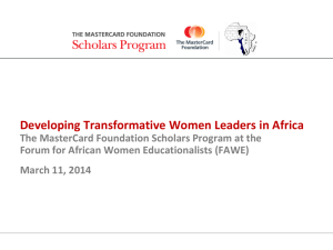 here - Forum for African Women Educationalists