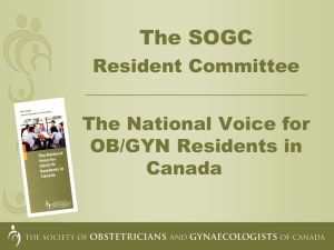 SOGC Resident Committee Overview