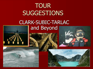 Tour Suggestions Powerpoint