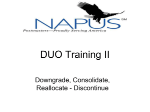 DUO Training